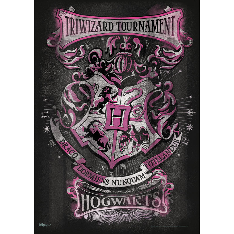 Harry Potter Triwizard Tournament Hogwarts Poster