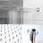 Square Dual Shower - , With -Balanced Valve And Handheld For Enjoyable Experience Stainless Steel Finish, Featuring Rainfall Options