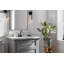 Robinet de salle de bain central avec drain Elmhurst-56096292