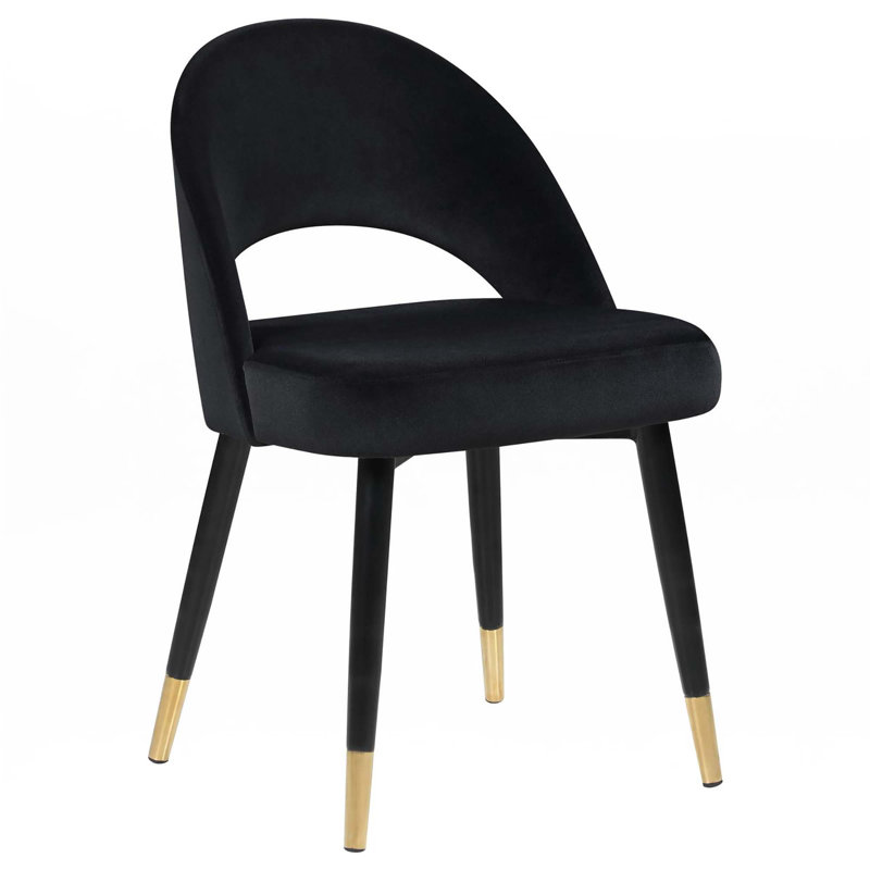 Chaises d'appoint (ensemble de 2), Noir, noir, noir, noir