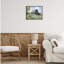 "Blue Floral Country Garden", art mural sur toile flottante par Billy Jacobs-453138268-453138265