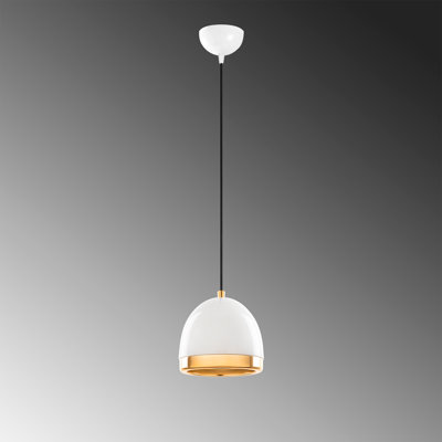 Luminaire suspendu en forme de goutte à 1 lumière Oxly