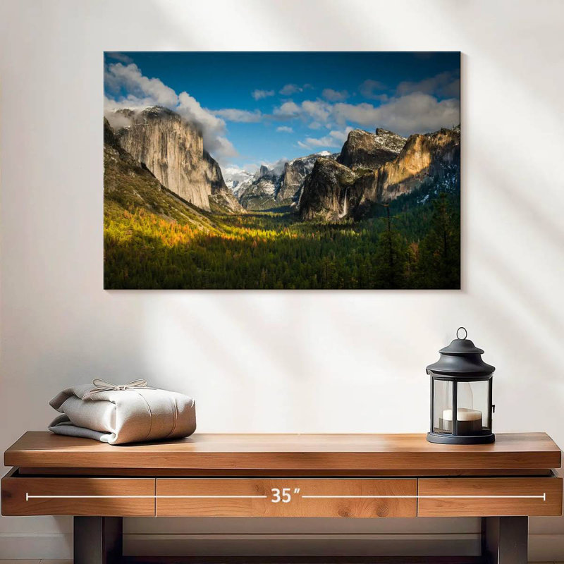 Alvord Yosemite Bridalveil Fall, H 16 po x l 24 po