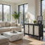Buffet 3 portes avec rangement Cenza