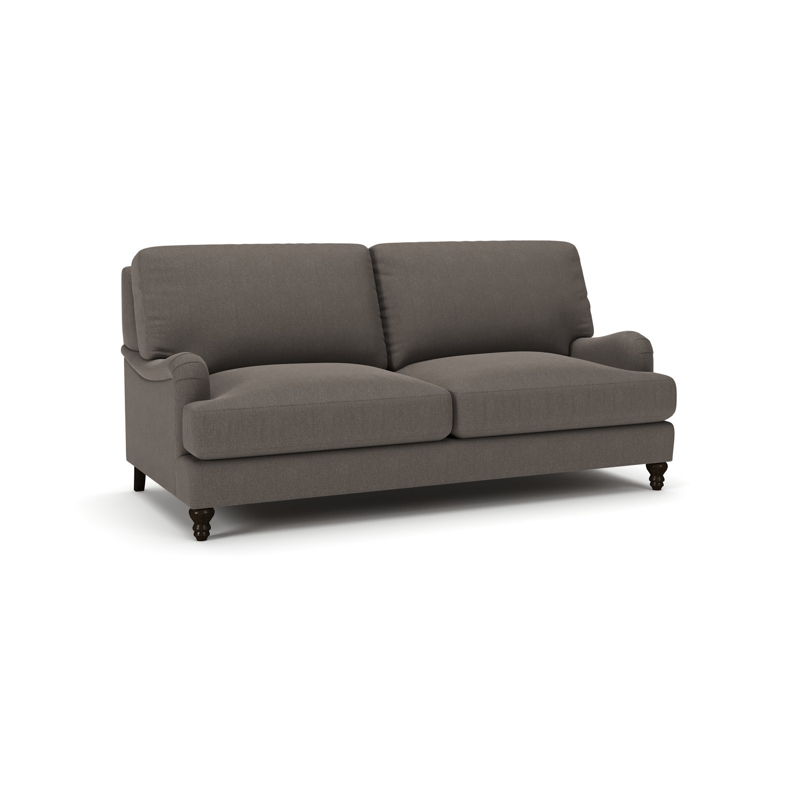 Walters 82'' Upholstered Sofa, Drusky Charcoal Sustain® Basketweave