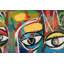 Hand -painted acrylic painting