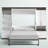 Camalla Storage Murphy Bed with Drawers-55325524