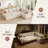 Niyona U Shaped Sleeper Sectional Modular Sofa Bed With Storage Chaise-97649221