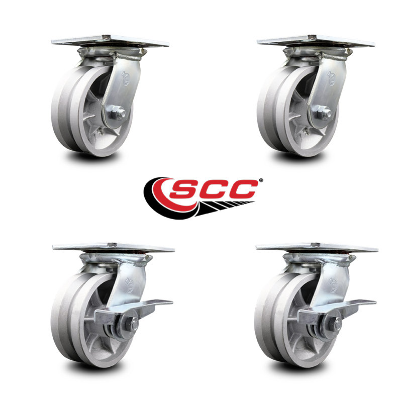 Groove Swivel Casters