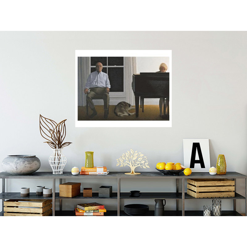 «Living Room» par Alex Colville - Impression giclée, H 32 po x l 40 po
