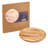 Crystalia USA Wood Platter