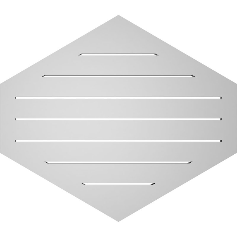 Pente verticale verticale en uréthane Signature 7 pi, H 1,5 po x l 32 po x L 28 po