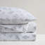 Ensembles de literie très doux 4 pièces, 100% flanelle de coton, style botanique, confort toutes saisons