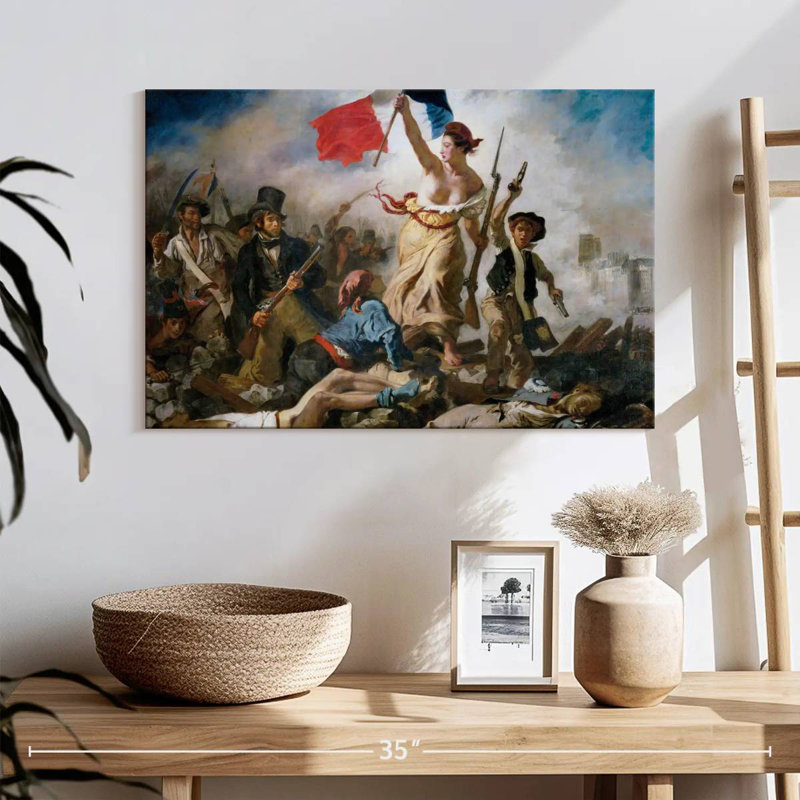 Keiri Liberty guidant les gens, H 16 po x l 24 po