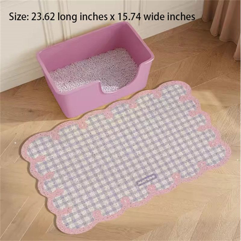 Tapis de fumier à double couche, H 0,11 po x l 23,62 po x P 15,74 po