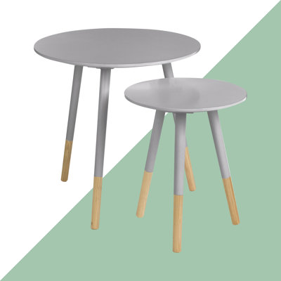 Combs Solid Wood Nesting Tables