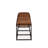 Delan Genuine Leather Upholstered Bench