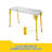 Foldable Welding Table Capacity Welding Workbench, Carbon Steel Work Bench with 3 Tilt Angles,Retractable Guide Rails for Welding Assembly Repair-705603264