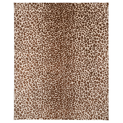 Iconic Leopard Hand-Knotted Rug