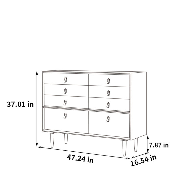 Armoire de rangement simple à conception asymétrique, Brun