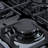 Leonardo Espresso 30" Stainless Steel Gas Range, 5 Burners, 39 500 BTU, 5 cu.ft. Convection Oven