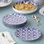 Ensemble de 6 assiettes plates Madison