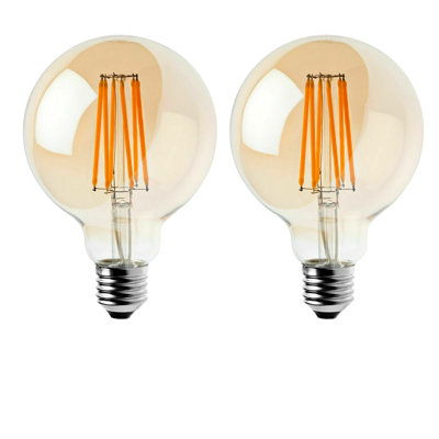 8 W G95 2700 K LED Smart Bulb