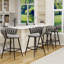 Upholstered Counter Stool With Metal Frame-244897756-244897749