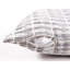  Coussin décoratif plissé avec plumes, 20 po x 20 po-1669732705