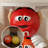 White+Red+Orange+Black Free Form Resin Decorative Object