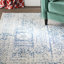 Tapis oriental bleu / ivoire Annette-24750173