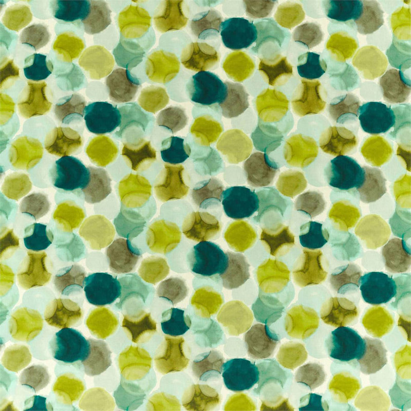 Selenic Fabric, Chartreuse/Topaz
