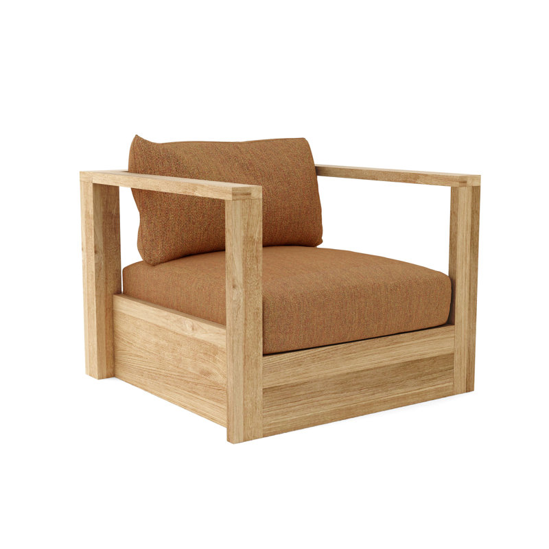 Copacabana Teak Deep Seating Armchair with Cushions