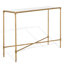 Isabellina Metal And Marble Console Table-873308532