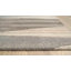 Tapis brun foncé / beige / gris en laine touffeté à la main Ayeln-557875258