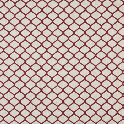 Tissu de lin géométrique