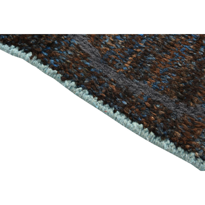 Tapis brun foncé Ottilie