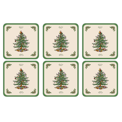 Spode, Christmas Tree - Coasters