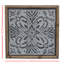 Décoration murale carrelage blanc blanchi