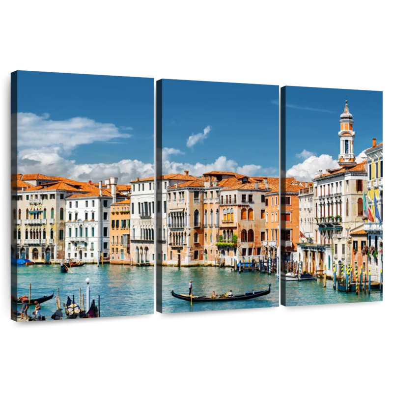 Aime le Grand Canal, H 32 po x l 50 po