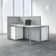 Easy Office Rectangle 2 Person Benching Workstation with Cable Management