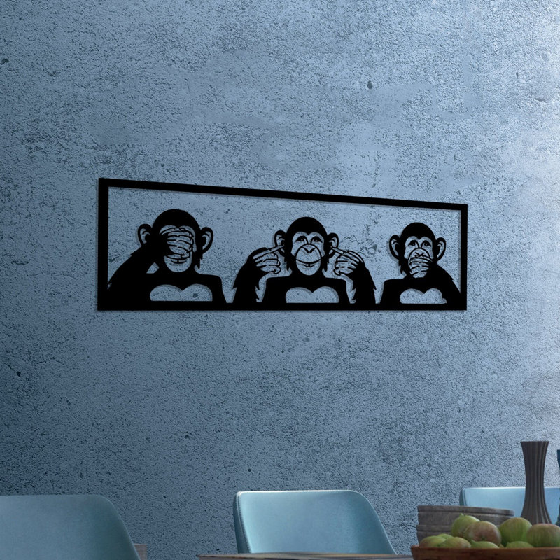 Décoration murale, H 14,17 po x l 39,37 po x P 0,6 po