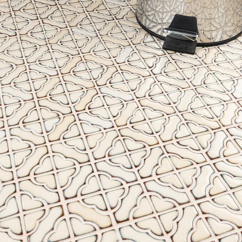 Tower 1.62" x 1.62" Porcelain Random Mosaic Wall & Floor Tile