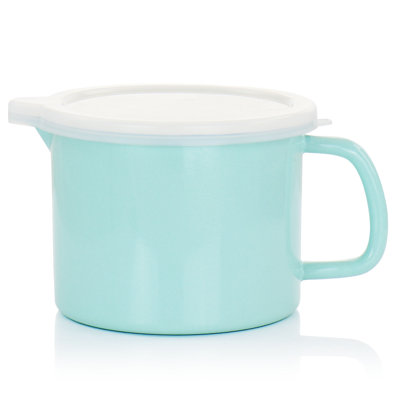 Martha Stewart 6 Cup Enamel On Steel Measuring Cup In Turquoise