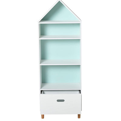 Mamie 142cm H X 50cm W Furniture Kids Book Cabinet