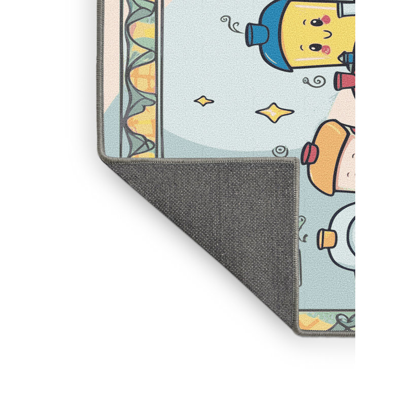 Tapis pour enfant Zoomie, Rectangulaire 2 pi x 3 pi