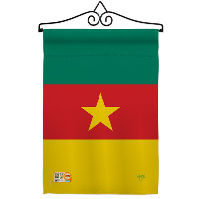 Double Sided 18.5'' H x 13'' W Polyester Garden Flag