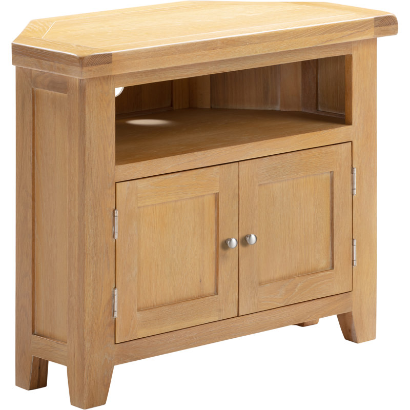 Windsor Corner Tv Unit, Oak Wood