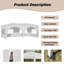 235.12'' W x 118.12'' D Steel Canopy-98706143