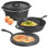Batterie de cuisine en fonte 5 pièces Mega Chef